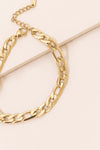 Thick and Thin Chain Bracelet