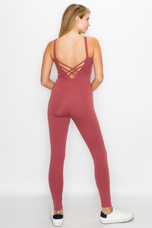 Cross Back Bodysuit