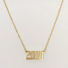 Birth Year Necklace