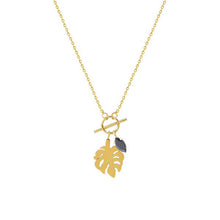  Tropical Leaf Necklace