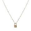 Love Locked Padlock Necklace