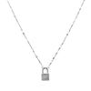 Love Locked Padlock Necklace