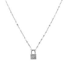  Love Locked Padlock Necklace