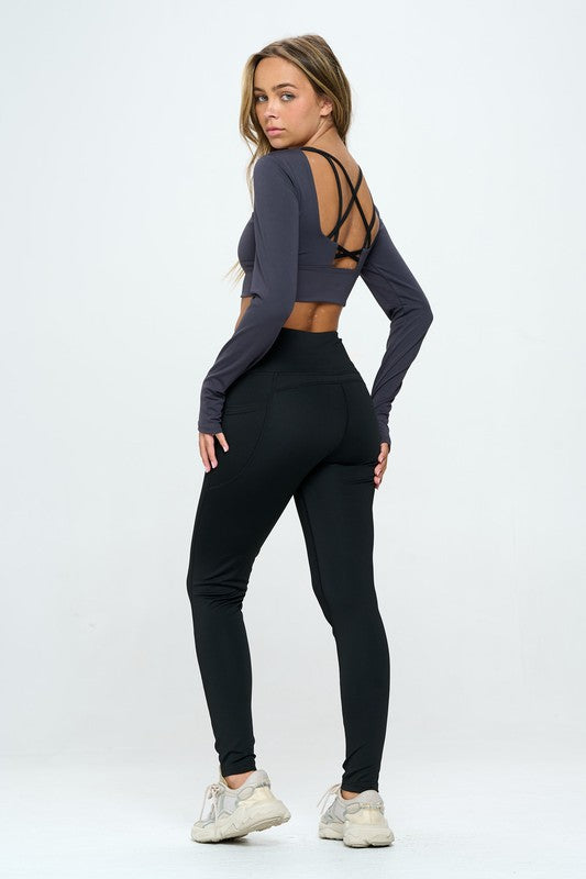 Two-Tone Activewear Set