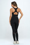 Two-Piece Activewear Set Cut Out Detail