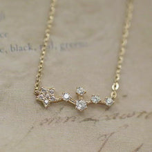  18K Gold Chain Flower Necklace