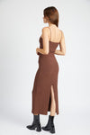 MAXI KNIT RIB DRESS