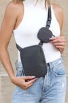 Eva Clippable and Removable Coin Pouch Crossbody