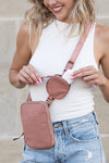 Eva Clippable and Removable Coin Pouch Crossbody