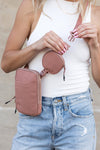 Eva Clippable and Removable Coin Pouch Crossbody