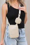 Eva Clippable and Removable Coin Pouch Crossbody