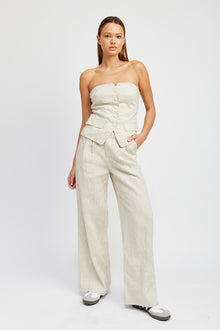  FULL LENGTH PLEATED PANTS