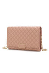 Gretchen Quilted Envelope Clutch Crossbody