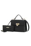 Hadley Satchel Bag with Wristlet