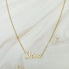 Lovely Love Necklace - Paved