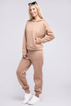 Drop Shoulder Hoodie and Pants