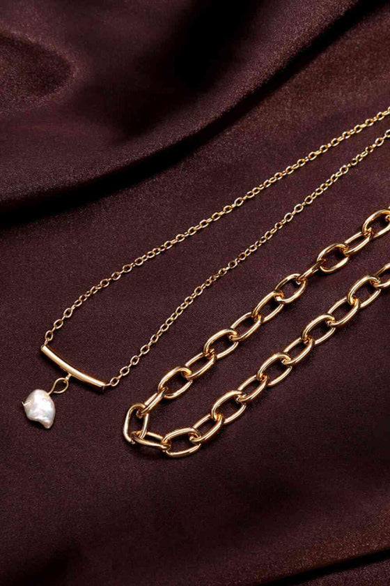 Minimalist Triple-Layered Necklace