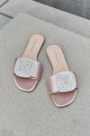 Slide Sandal in Nude